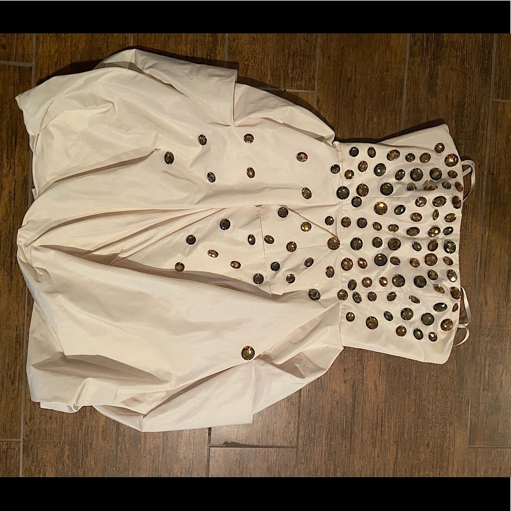 BCBG jeweled dress!! worn once!! size 6